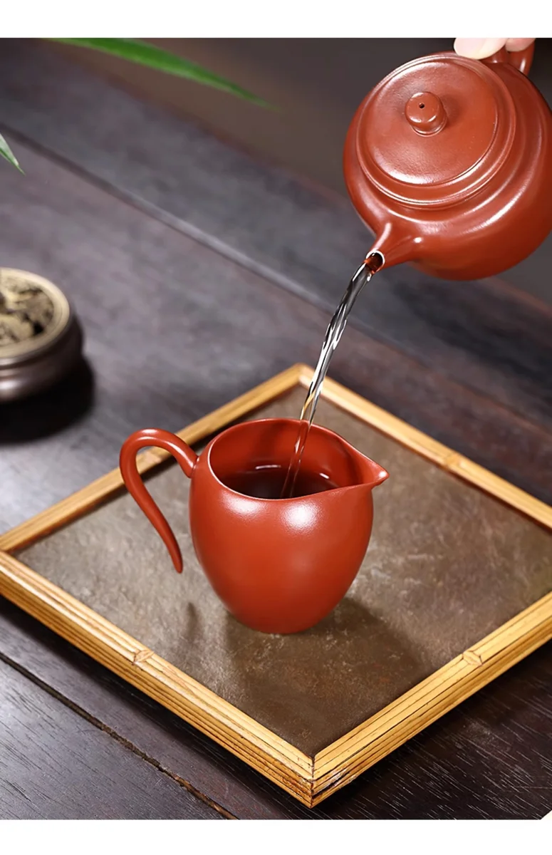 宜兴紫砂公道杯茶具配件公杯分茶器加厚耐热功道茶杯美人肩公道杯 详情图 16