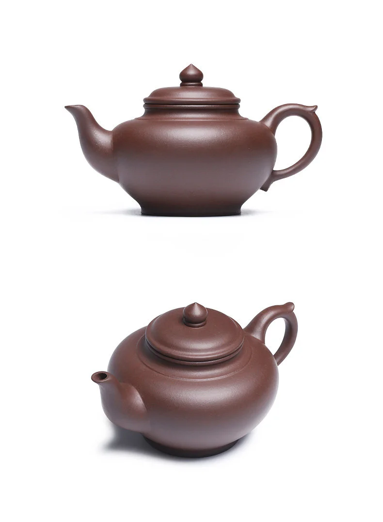 藏壶天下宜兴紫砂壶纯手工家用泡茶壶原矿紫砂茶具单壶紫泥笑樱壶 详情图 16