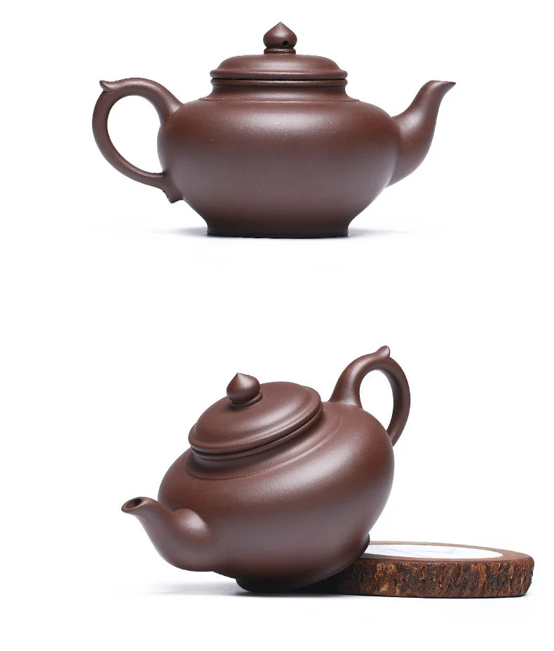 藏壶天下宜兴紫砂壶纯手工家用泡茶壶原矿紫砂茶具单壶紫泥笑樱壶 详情图 17