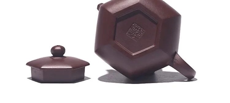原矿老紫泥宜兴紫砂壶纯手工刻绘小容量家用茶具泡茶壶六方纳福壶 详情图 24