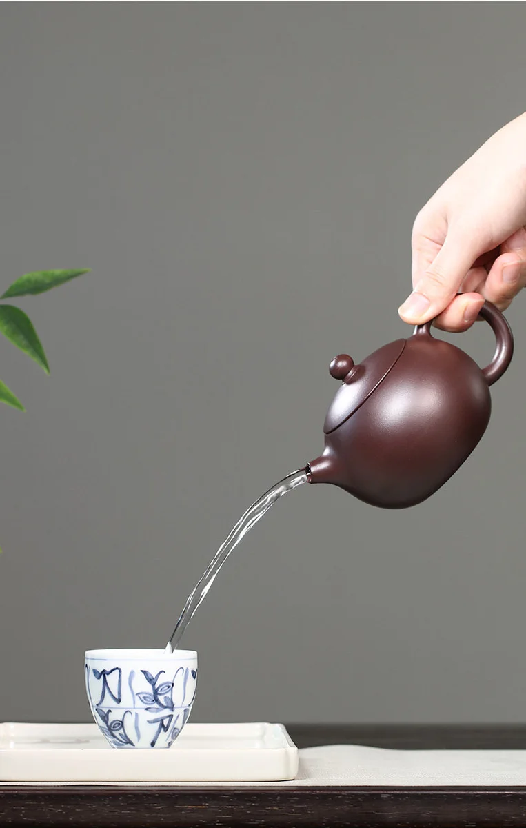 藏壶天下宜兴紫砂壶纯手工紫砂茶具单壶原矿紫茄泥家用泡茶壶西施 详情图 14
