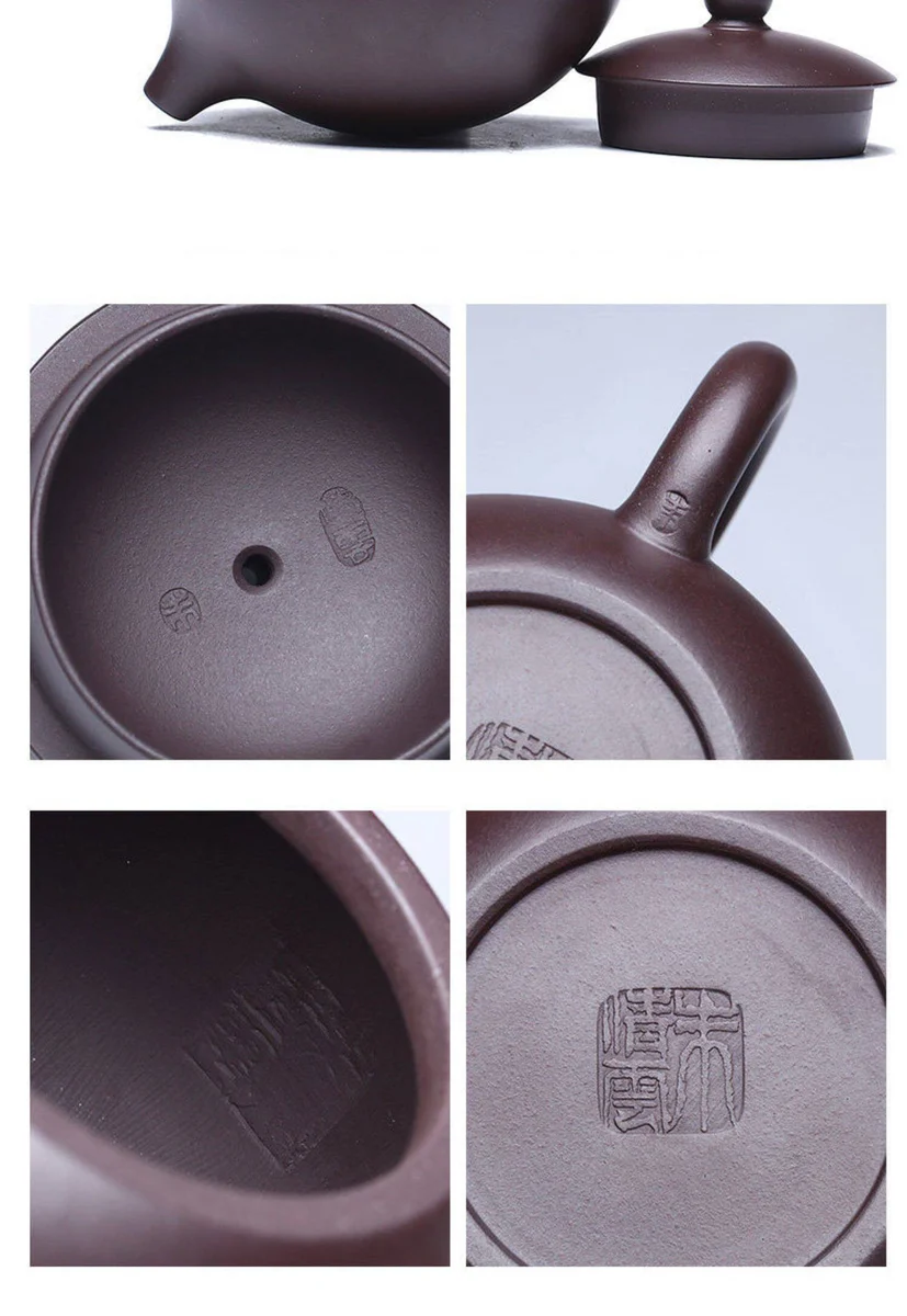 藏壶天下宜兴紫砂壶纯手工紫砂茶具单壶原矿紫茄泥家用泡茶壶西施 详情图 17