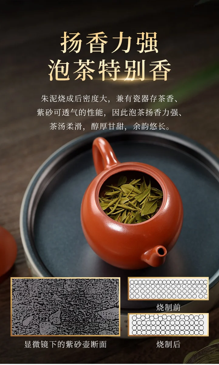 小容量宜兴紫砂壶纯手工功夫茶具原矿小煤窑朱泥小品泡茶壶美人肩 详情图 18