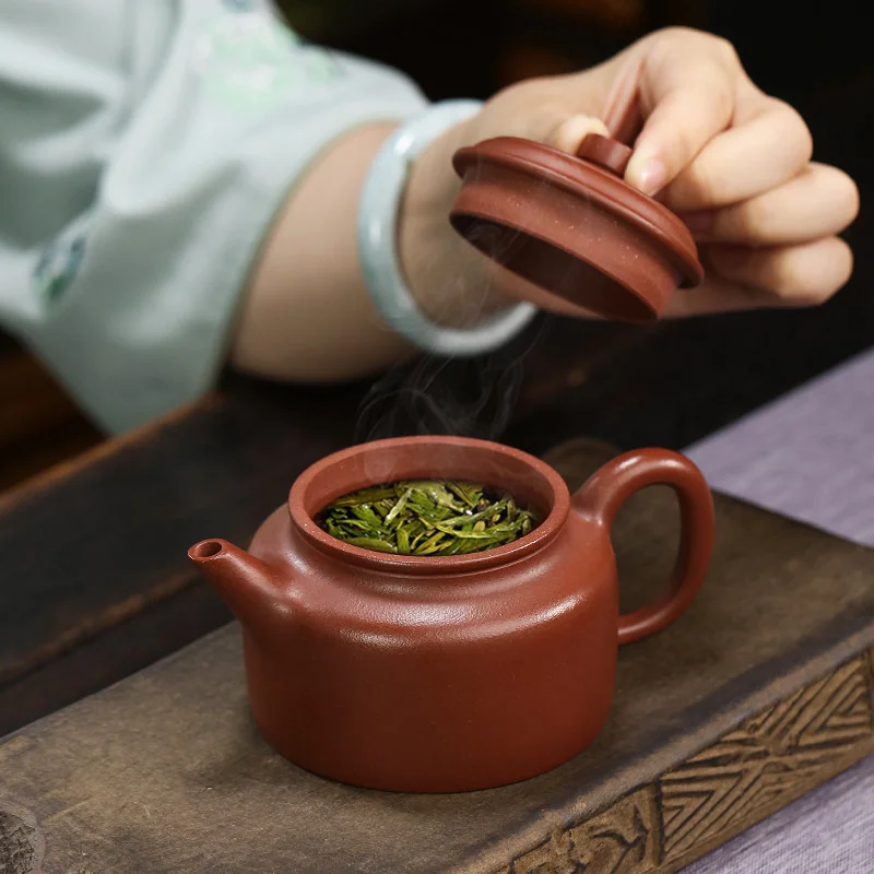 藏壶天下宜兴紫砂壶纯手工家用泡茶壶单壶原矿底槽清功夫茶具德钟 - 5