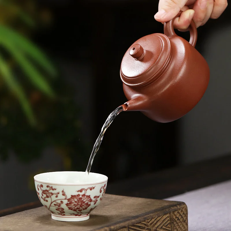 藏壶天下宜兴紫砂壶纯手工家用泡茶壶单壶原矿底槽清功夫茶具德钟 - 6