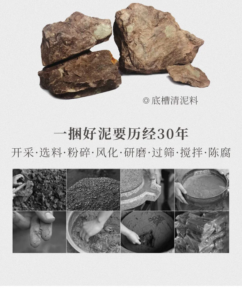 宜兴紫砂壶纯手工刻绘紫砂茶具原矿底槽清泡茶壶复刻景舟湖帆石瓢 详情图 10
