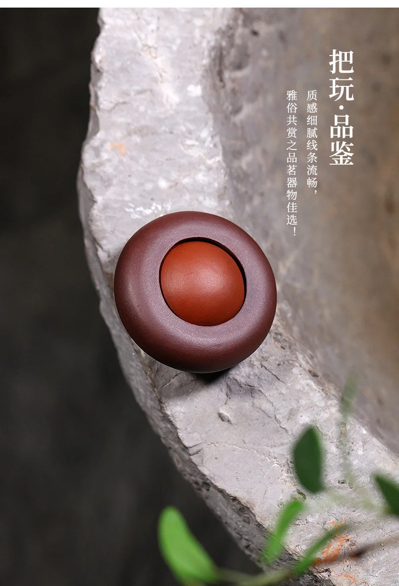 牛年转运珠男紫砂茶宠精品可养招财茶桌小摆件茶具配件摆设茶摆件 详情图 3