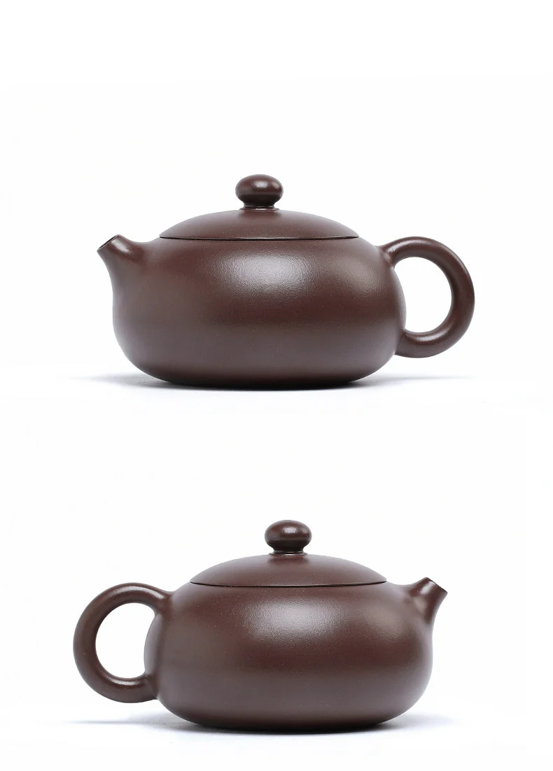 藏壶天下宜兴紫砂壶纯手工紫砂茶具原矿紫茄泥家用泡茶壶扁西施壶 详情图 19