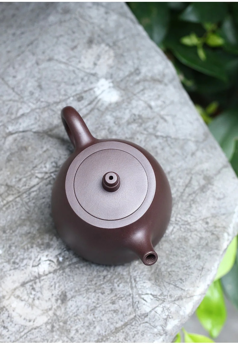 藏壶天下宜兴紫砂壶纯手工茶壶泡茶家用单壶原矿紫泥功夫茶具汉铎 详情图 5