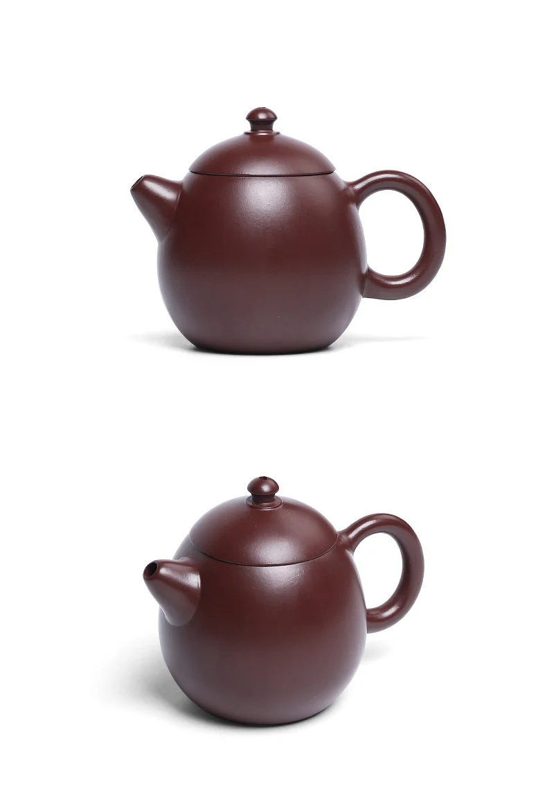 宜兴紫砂壶纯手工小容量家用功夫茶具原矿紫茄泥一人用泡茶壶龙蛋 详情图 21