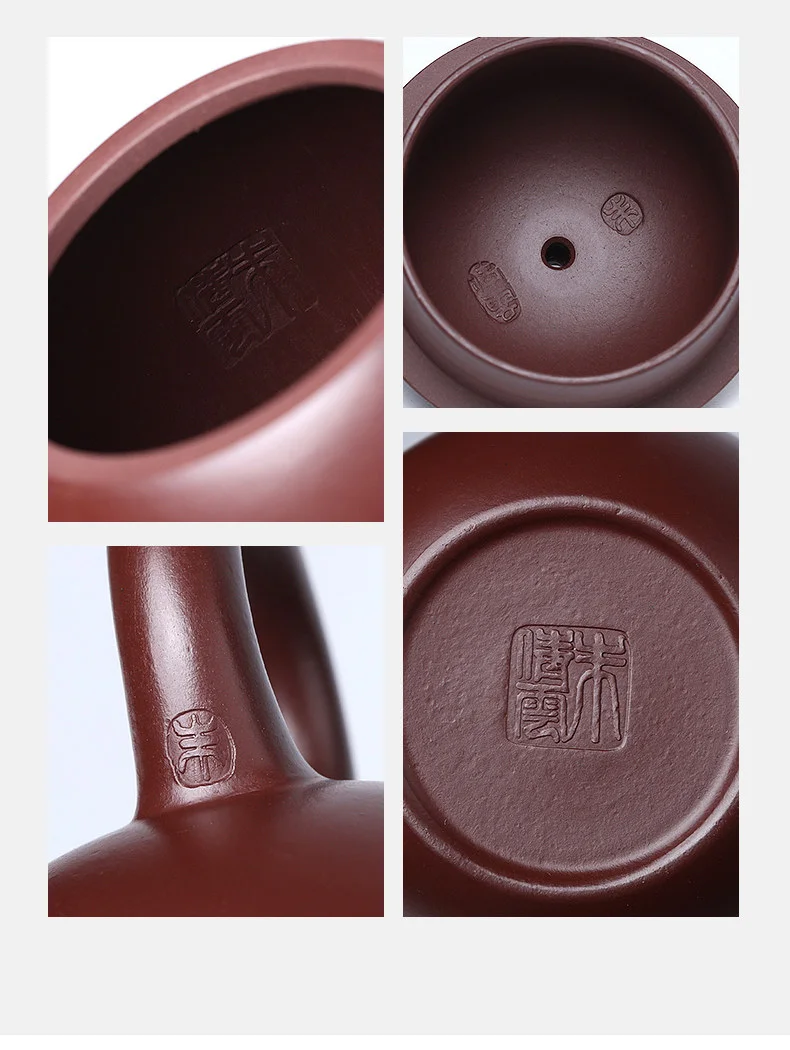 宜兴紫砂壶纯手工小容量家用功夫茶具原矿紫茄泥一人用泡茶壶龙蛋 详情图 7