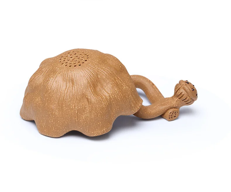 紫砂茶漏茶具配件泡茶神器茶叶过滤器创意手工茶滤茶隔一体茶漏架 详情图 21