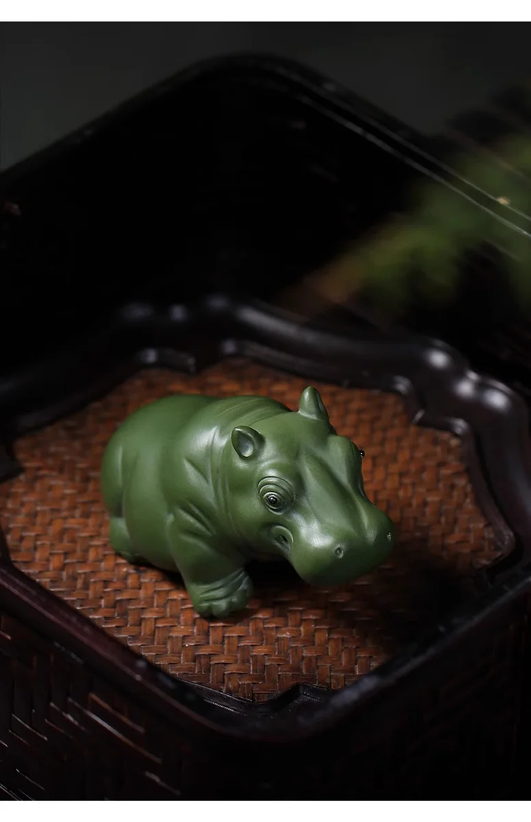紫砂茶宠牛气冲天招财茶桌小摆件精品可养茶台装饰品茶具配件摆设 详情图 11