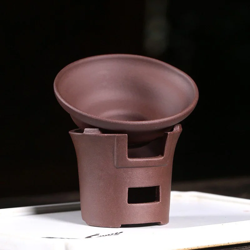 藏壶天下宜兴紫砂茶漏原矿茶滤紫砂功夫茶具滤茶器过滤网茶道配件 - 5
