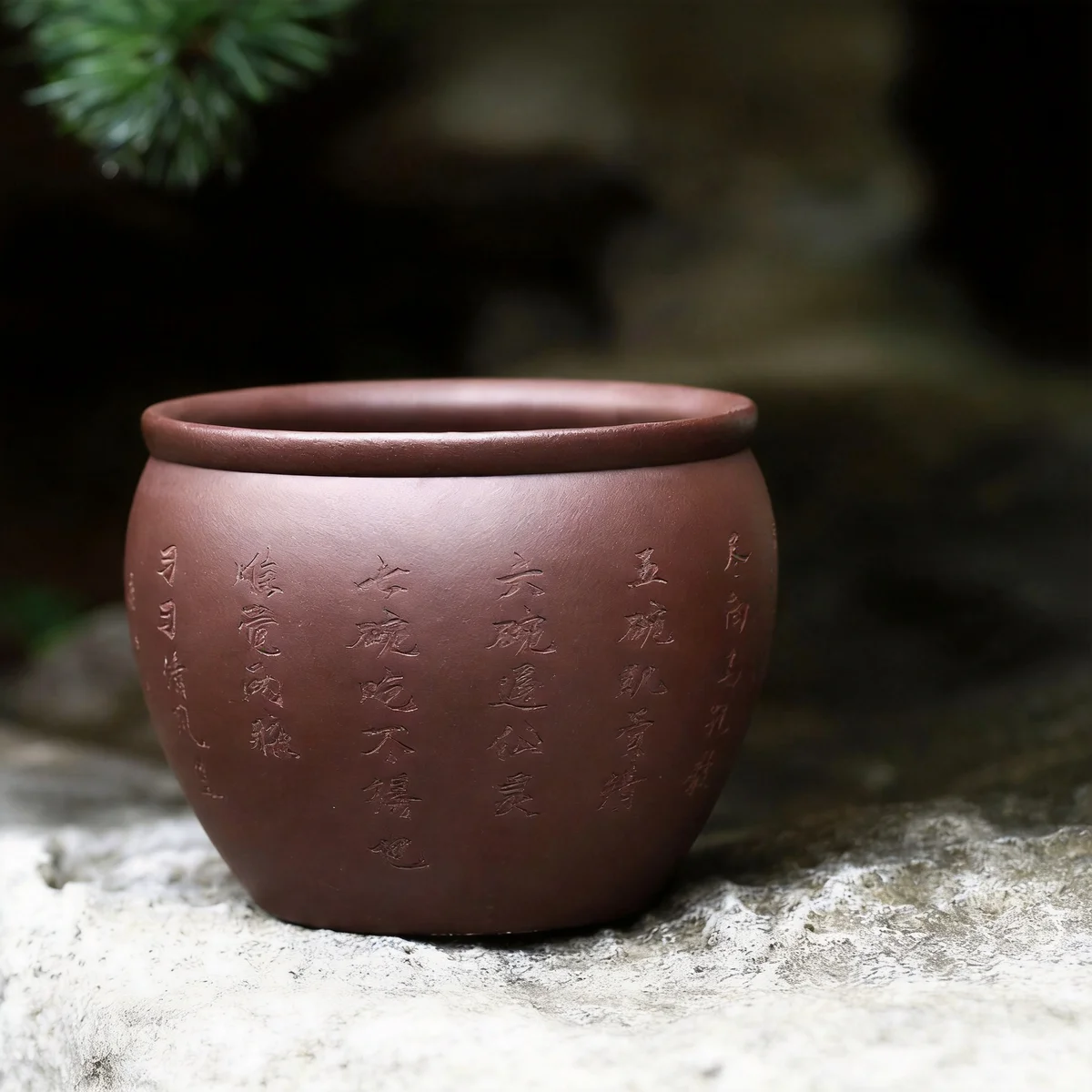 中号紫砂茶洗禅意功夫茶具配件洗茶缸水盂茶渣缸笔洗器家用洗杯碗
