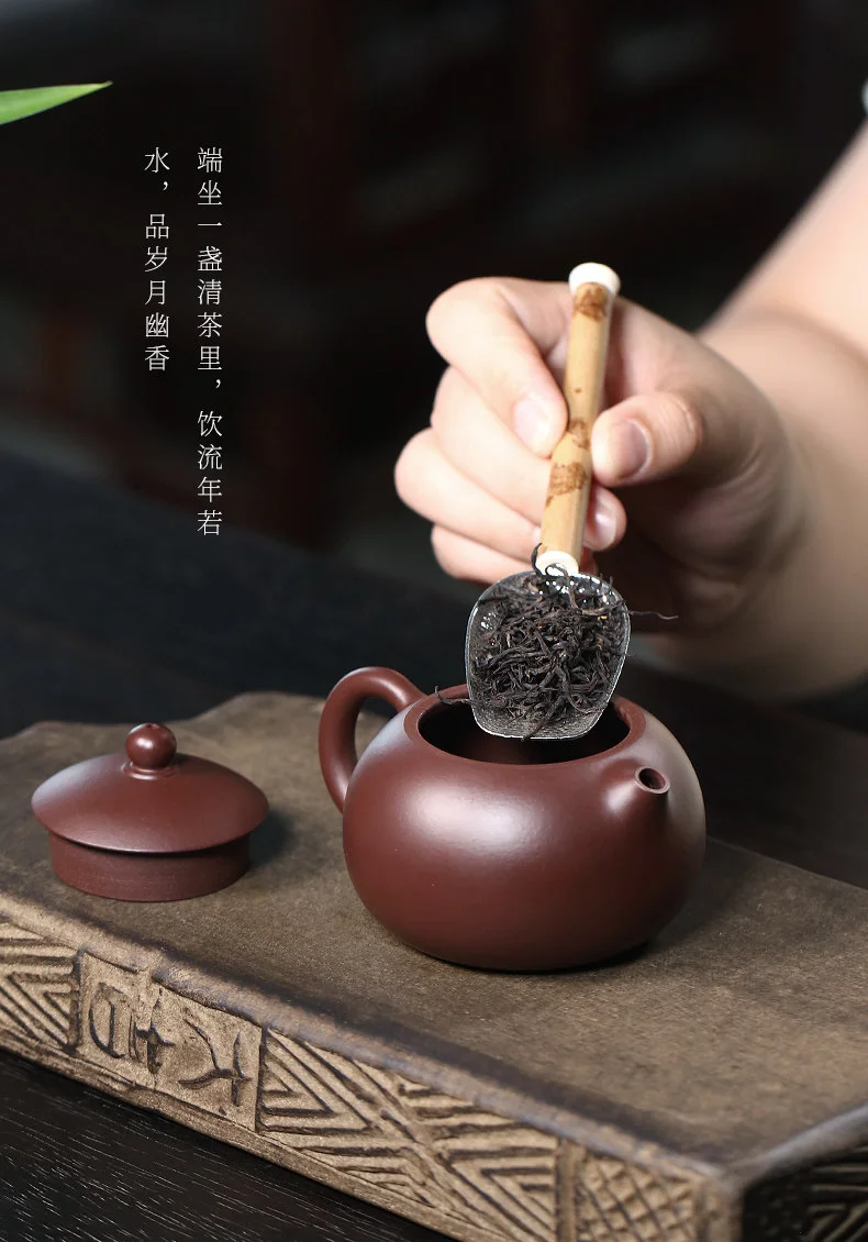 宜兴紫砂壶纯手工家用泡茶小西施壶原矿紫茄泥一人用小品功夫茶具 详情图 11