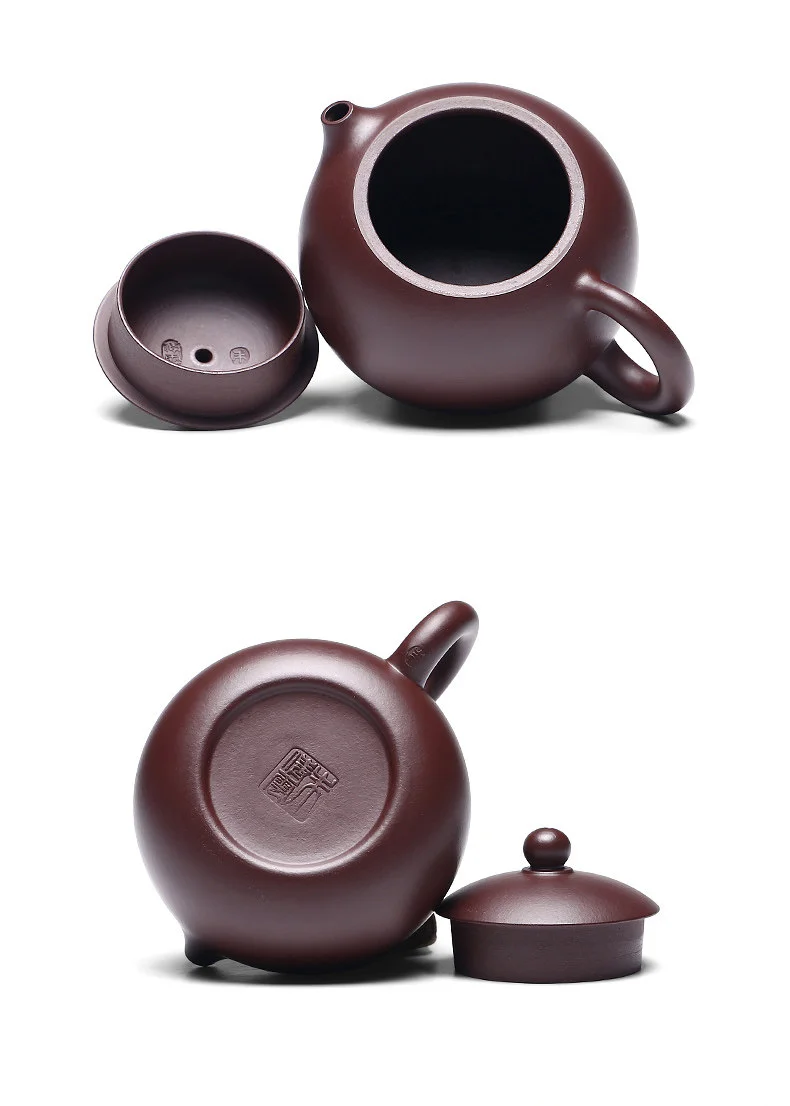 宜兴紫砂壶纯手工家用泡茶小西施壶原矿紫茄泥一人用小品功夫茶具 详情图 16