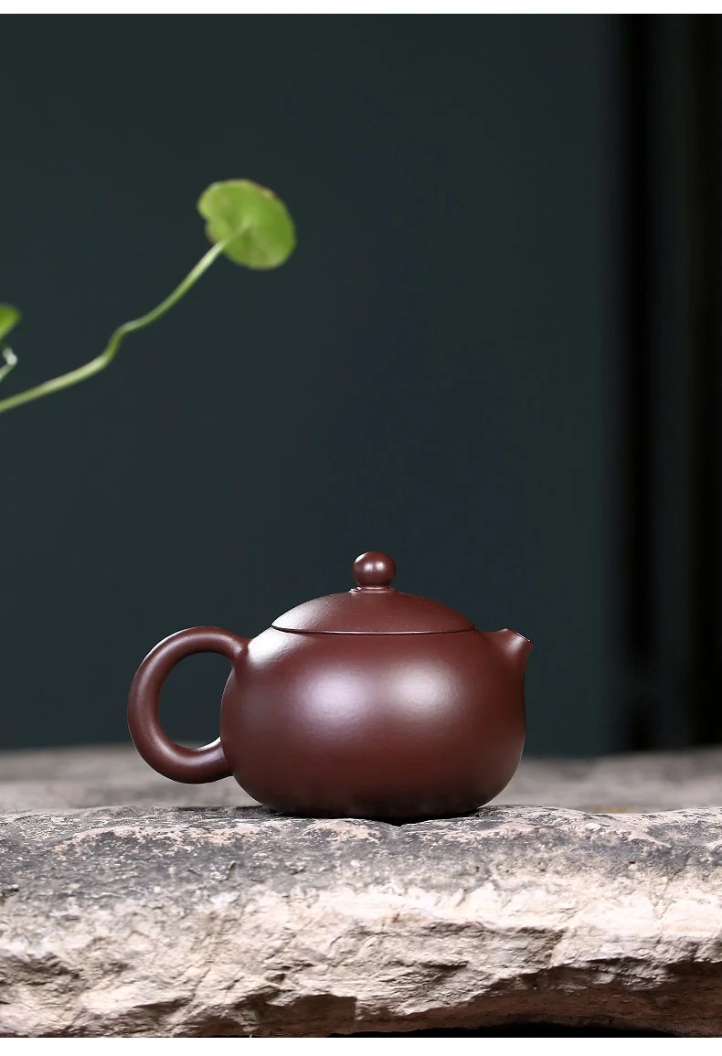 宜兴紫砂壶纯手工家用泡茶小西施壶原矿紫茄泥一人用小品功夫茶具 详情图 3