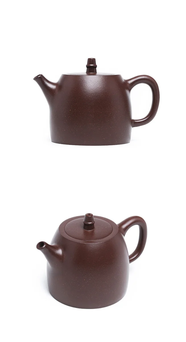 藏壶天下宜兴紫砂壶纯手工家用紫砂茶具老紫泥小容量泡茶壶汉铎壶 详情图 16