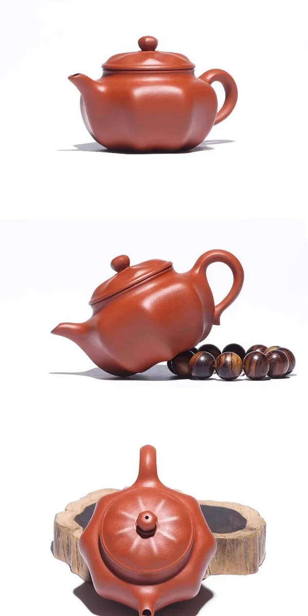 藏壶天下原矿红泥宜兴紫砂壶纯手工茶具套装家用小容量八方泡茶壶 详情图 14