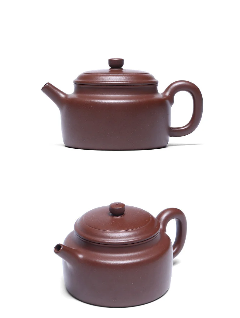 宜兴名家紫砂壶纯手工茶壶单壶原矿老紫泥中式紫砂茶具大亨德钟壶 详情图 19