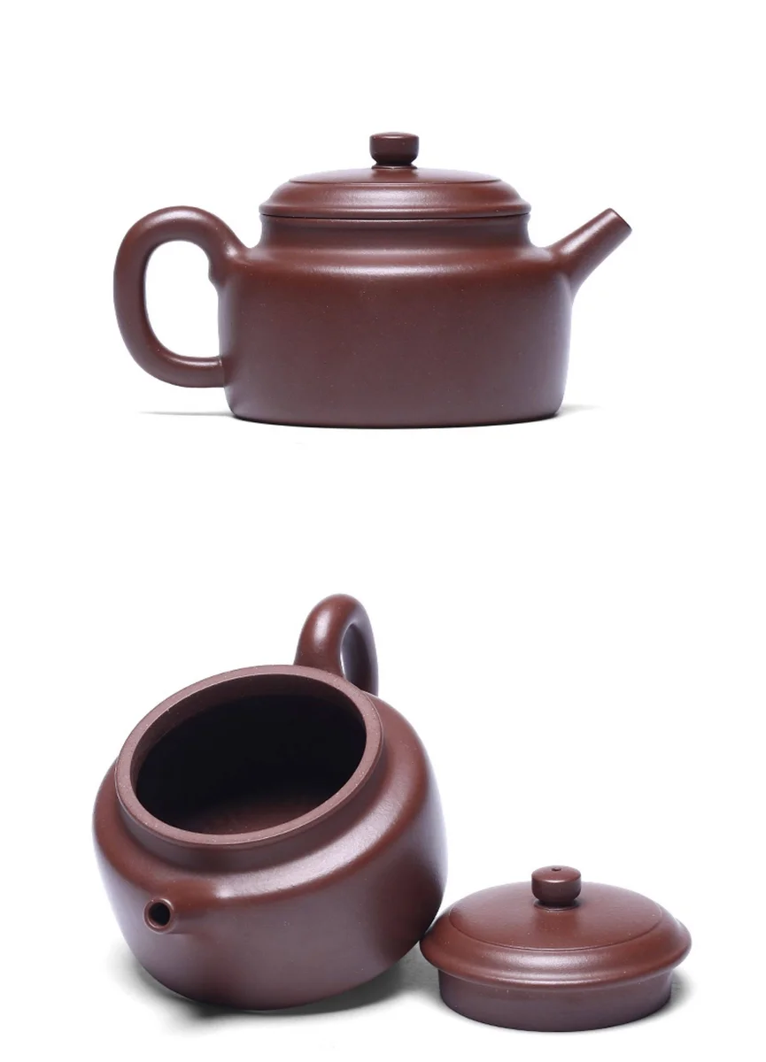 宜兴名家紫砂壶纯手工茶壶单壶原矿老紫泥中式紫砂茶具大亨德钟壶 详情图 20