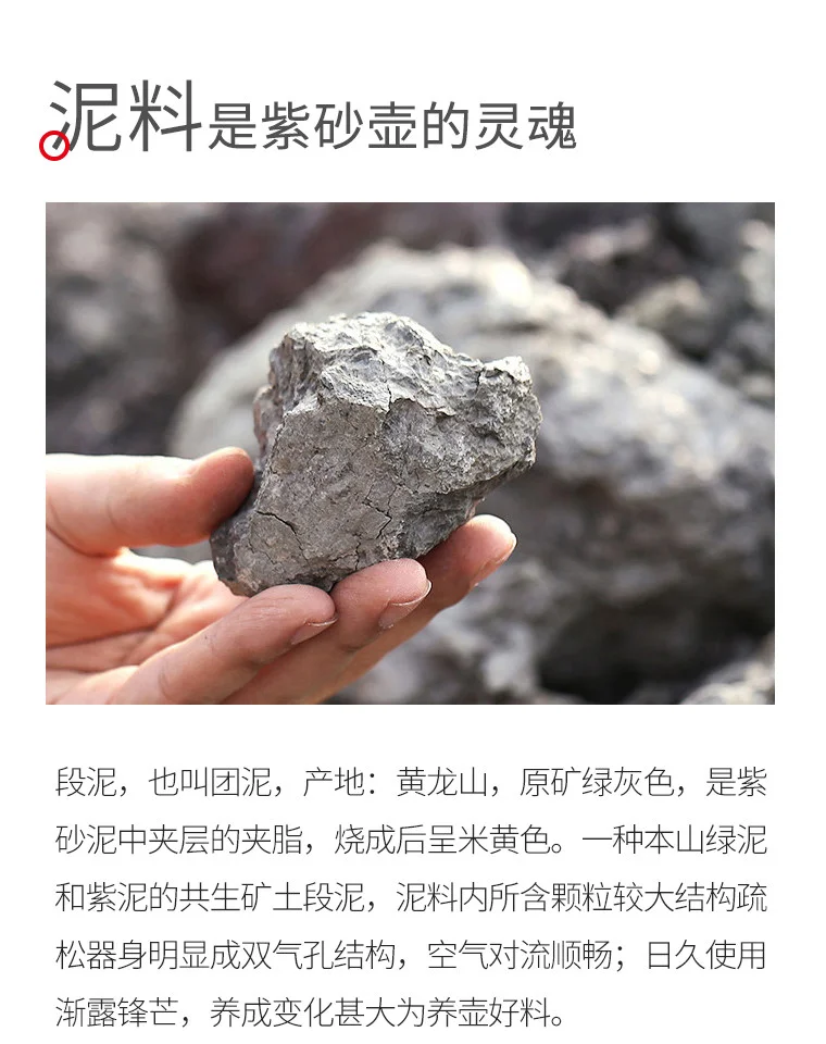 藏壶天下宜兴紫砂壶国工小茶壶单壶芝麻段全手工双面刻绘龙蛋壶 详情图 12