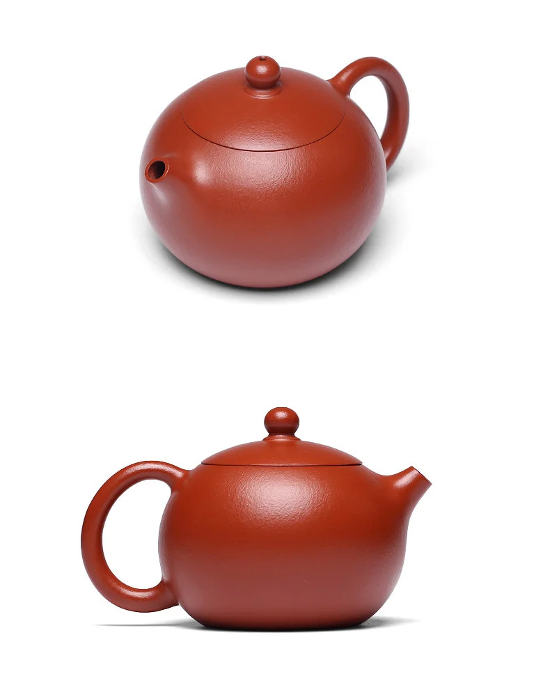 宜兴紫砂壶纯手工功夫茶具家用泡茶壶原矿梨皮大红袍全手工西施壶 详情图 21