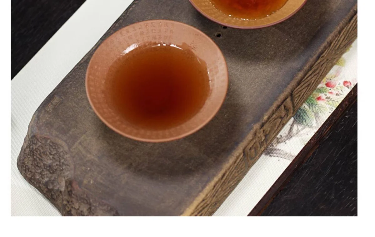 宜兴紫砂品茗杯功夫茶杯个人专用茶盏茶碗段泥粉浆心经斗笠主人杯 详情图 15