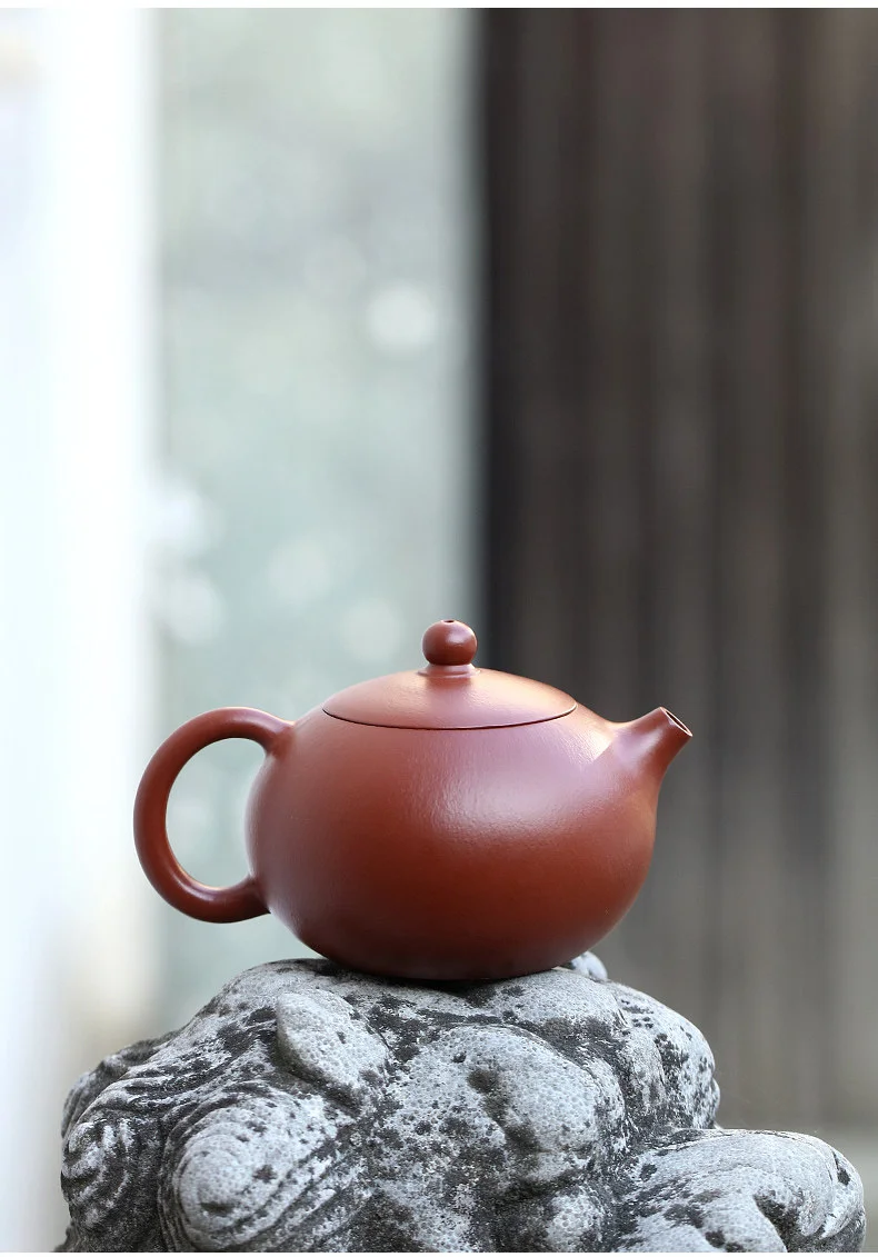 藏壶天下宜兴紫砂壶纯手工家用泡茶壶原矿梨皮大红袍功夫茶具西施 详情图 3