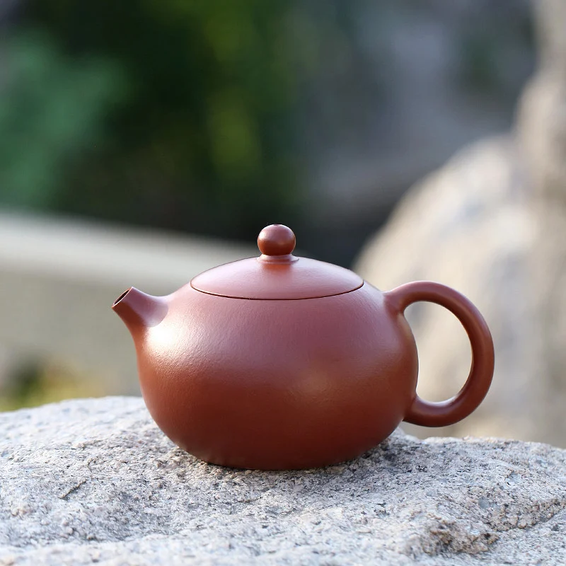 藏壶天下宜兴紫砂壶纯手工家用泡茶壶原矿梨皮大红袍功夫茶具西施 - 5
