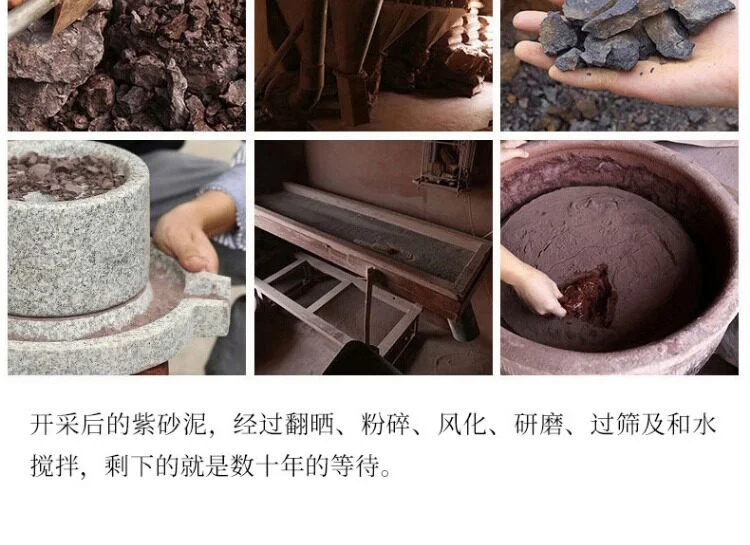宜兴紫砂壶纯手工紫泥泡茶壶四方器国工朱倩冰全手工刻绘家用茶具 详情图 22