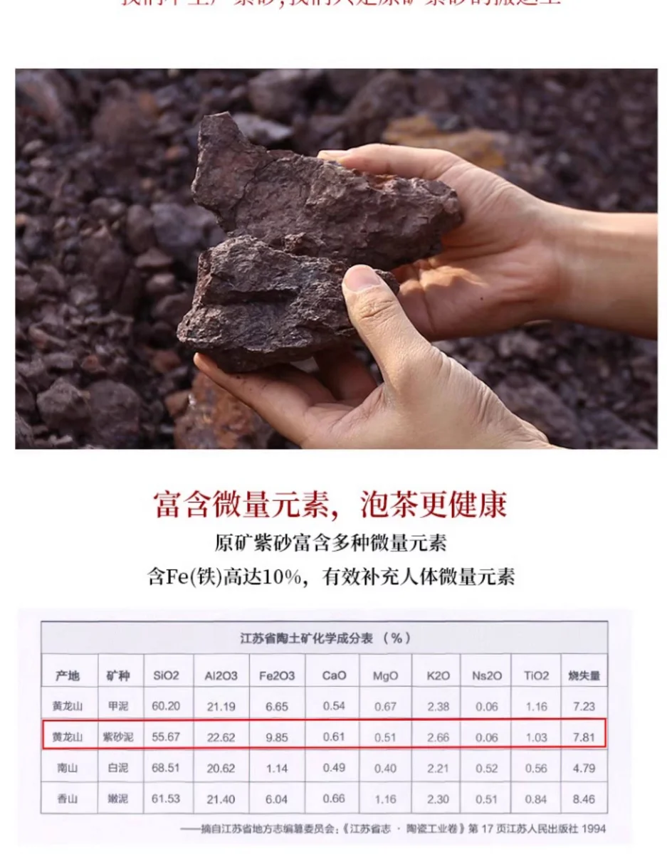 藏壶天下名家戴尔其宜兴全手工紫砂壶黄龙山原矿紫泥古树梅桩套装 详情图 11