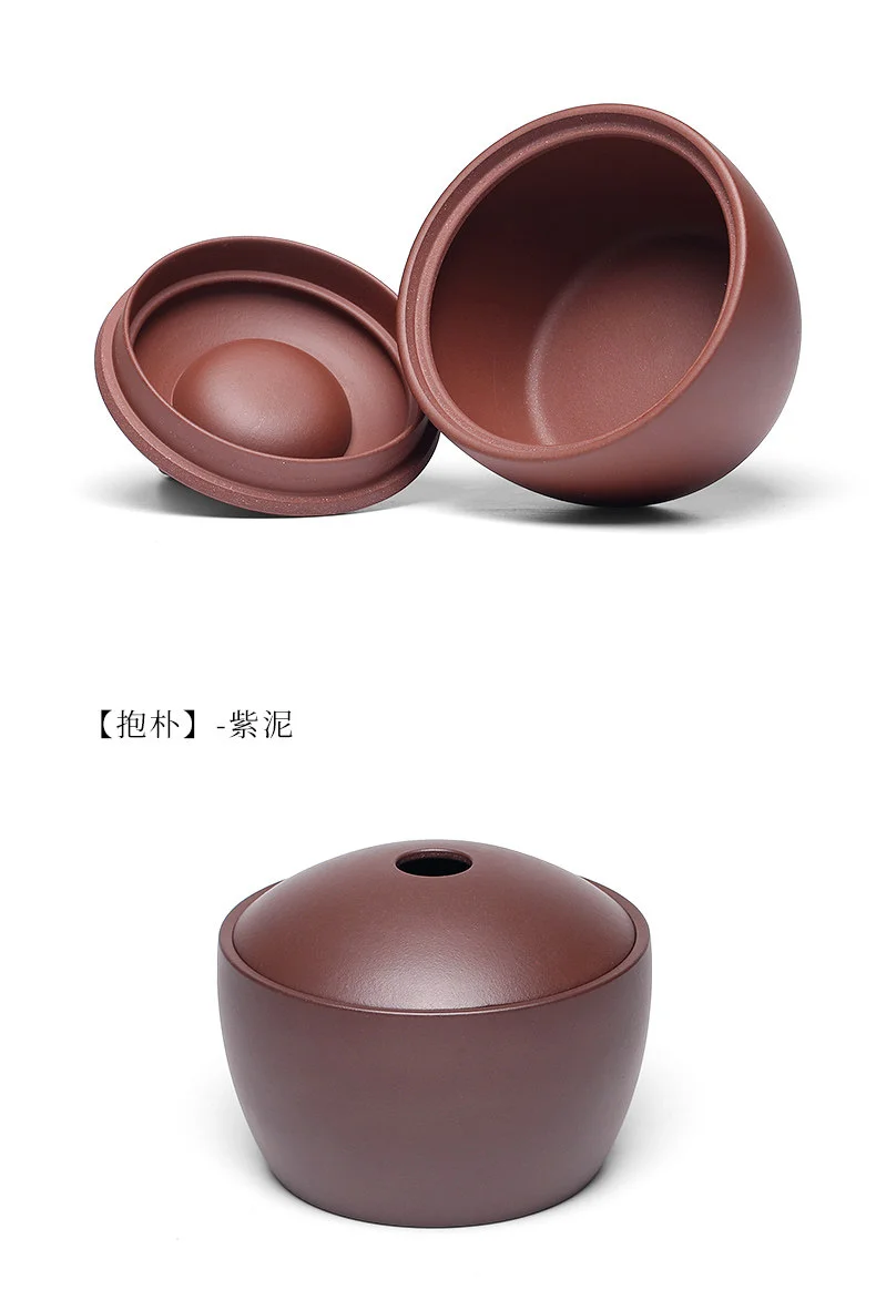 精品宜兴紫砂茶叶罐陶瓷密封罐家用储茶罐普洱茶储存罐抱朴存茶罐 详情图 26