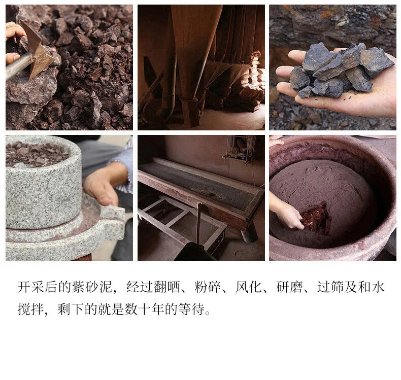 宜兴紫砂壶国工全手工刻绘大容量泡茶壶紫泥秦权家用功夫茶具单壶 详情图 17