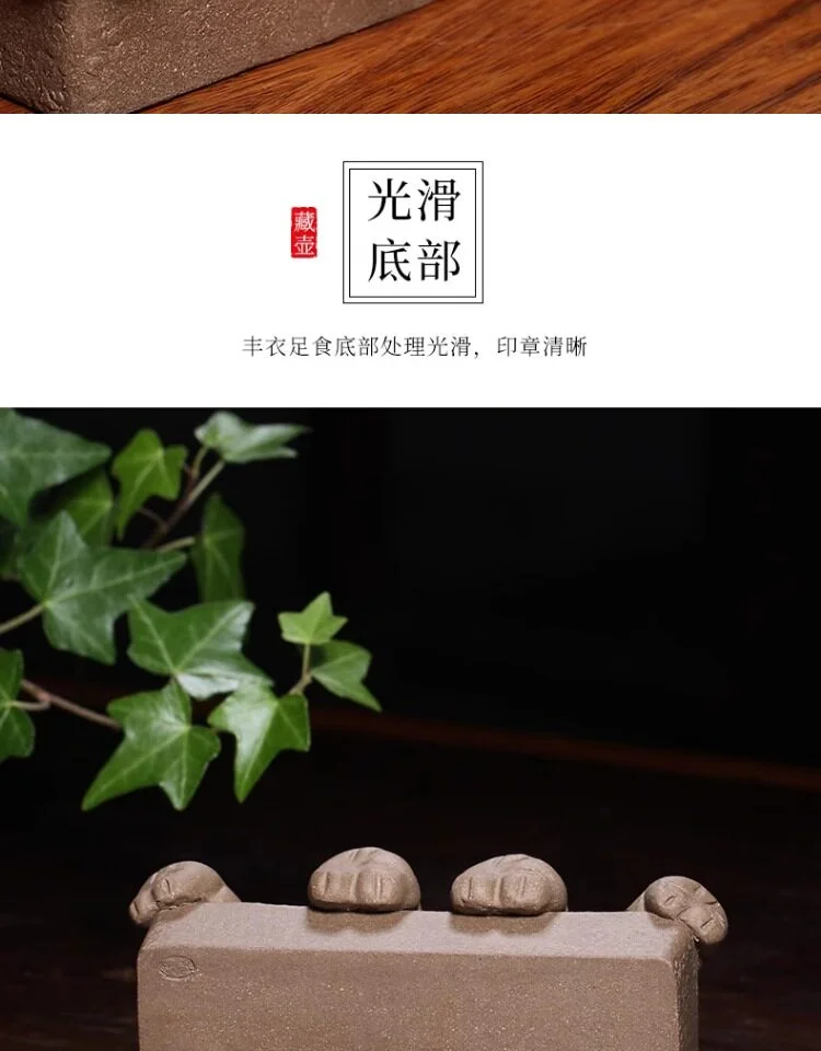 变色紫砂茶宠精品可养招财茶桌摆件茶具配件摆设小猪茶玩茶台装饰 详情图 10