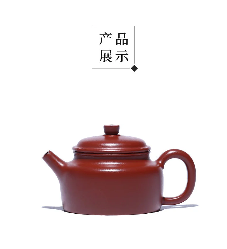 宜兴原矿大红泥紫砂茶壶纯手工朱倩冰德钟小茶壶单壶紫砂茶具家用 详情图 12