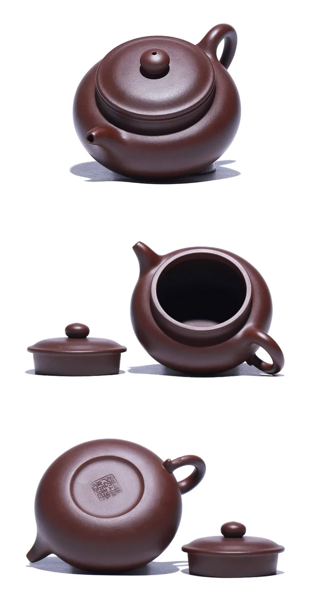 正宗宜兴紫砂壶纯手工茶壶单壶家用功夫茶具全手工泡茶壶小号仿古 详情图 10