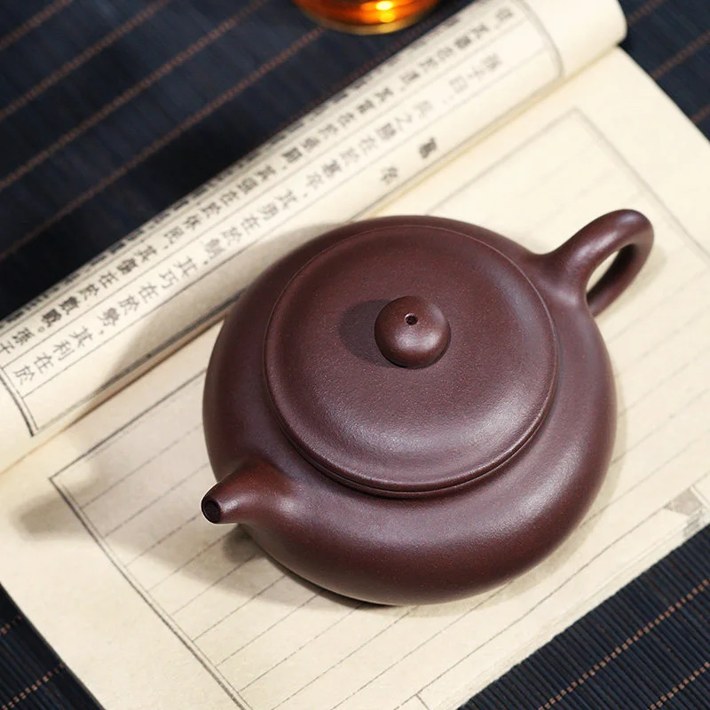 正宗宜兴紫砂壶纯手工茶壶单壶家用功夫茶具全手工泡茶壶小号仿古 - 4