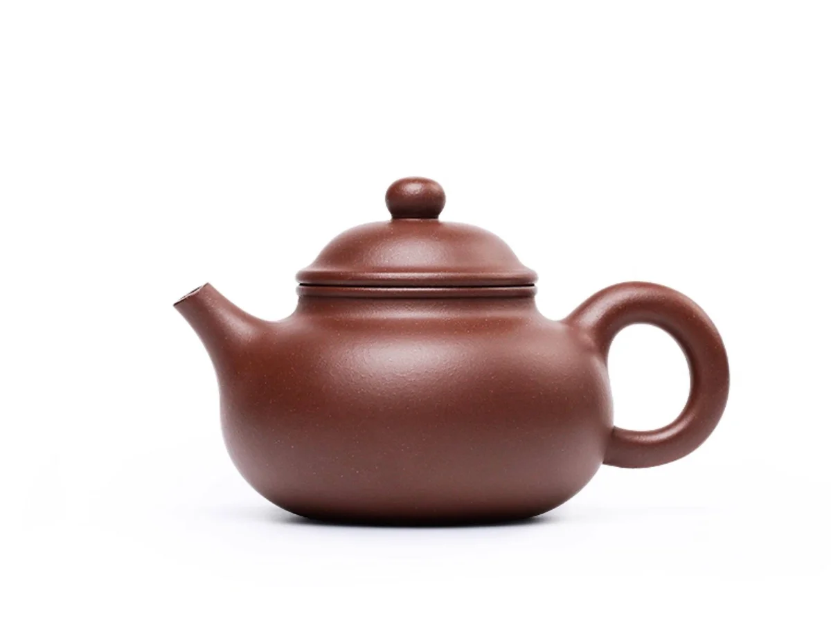 宜兴紫砂壶纯手工功夫茶具单壶原矿70年代老紫泥家用泡茶壶容天壶 详情图 22