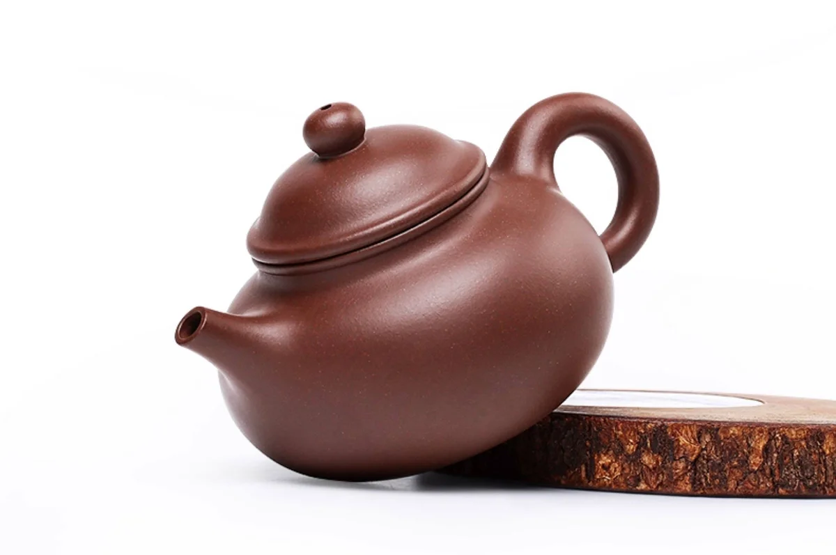 宜兴紫砂壶纯手工功夫茶具单壶原矿70年代老紫泥家用泡茶壶容天壶 详情图 24
