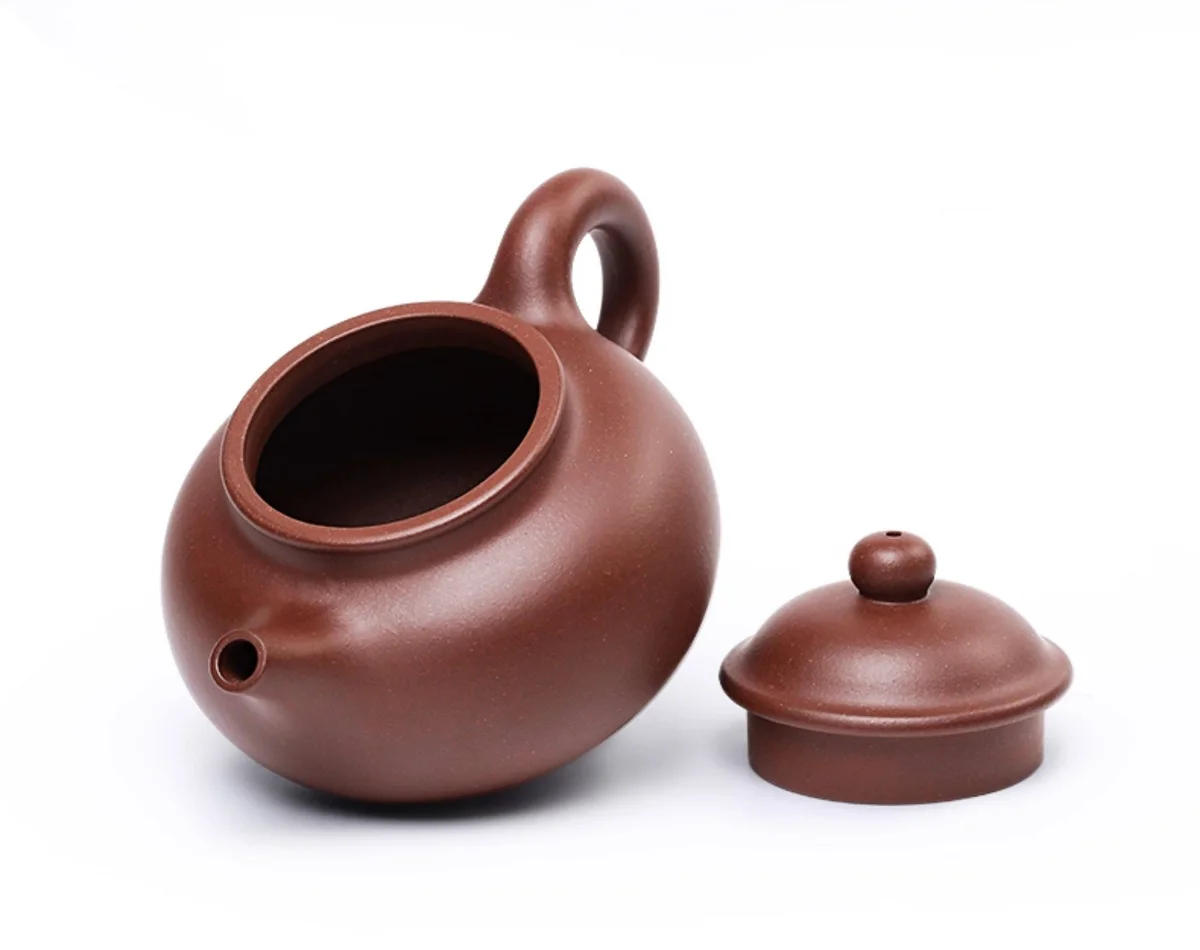 宜兴紫砂壶纯手工功夫茶具单壶原矿70年代老紫泥家用泡茶壶容天壶 详情图 25