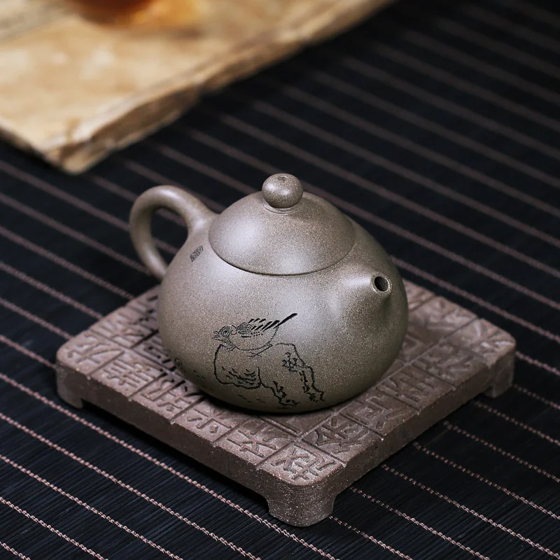 小容量小号宜兴紫砂壶纯手工茶壶单壶家用功夫茶壶紫砂茶具泡茶壶 - 4