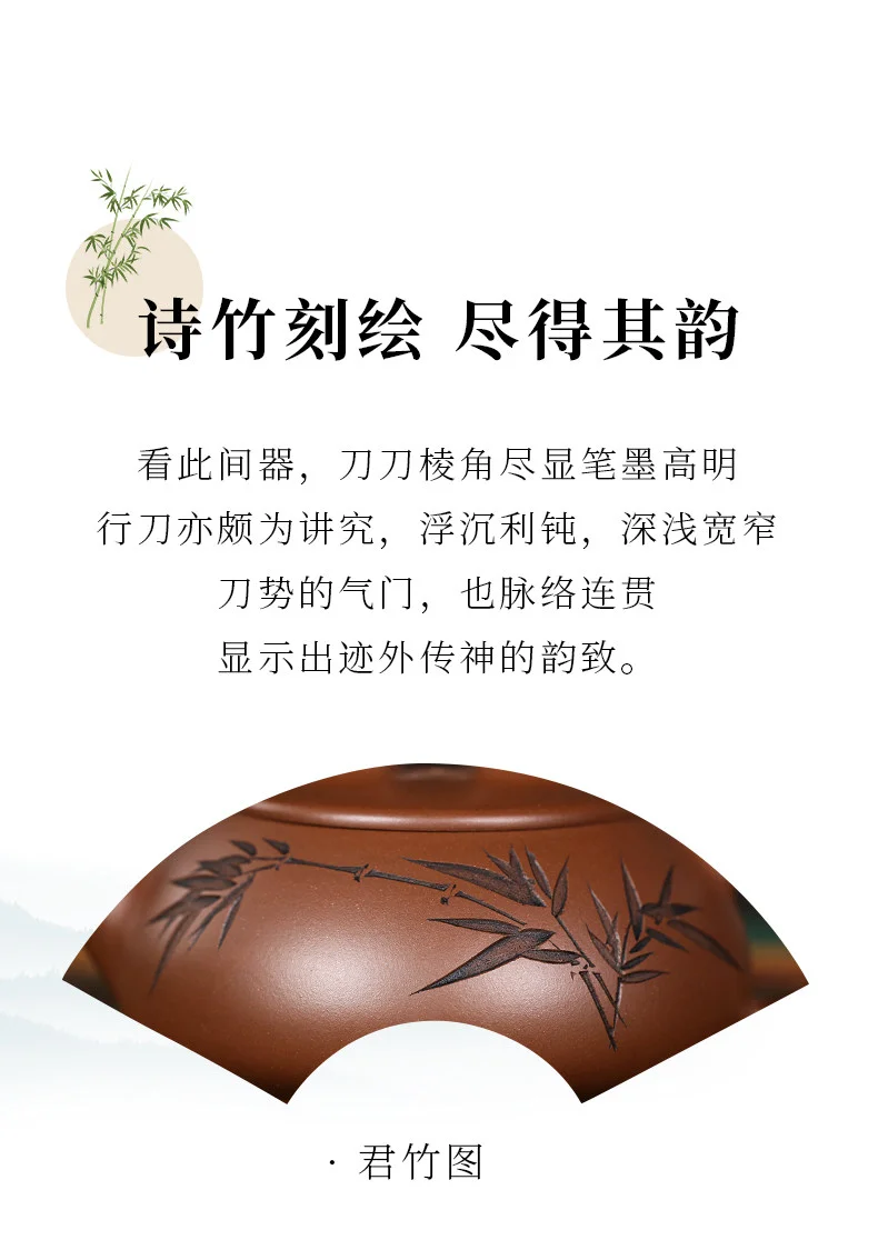 宜兴紫砂壶纯手工家用泡茶壶原矿家藏老紫泥紫砂茶具单壶云闲石瓢 详情图 15