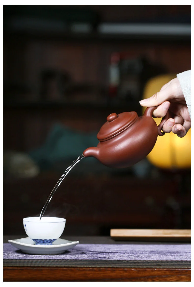 宜兴紫砂壶纯手工小茶壶单人家用茶具泡茶壶原矿底槽清仿古壶单壶 详情图 14