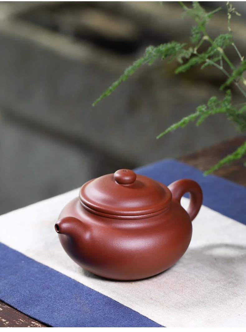 宜兴紫砂壶纯手工小茶壶单人家用茶具泡茶壶原矿底槽清仿古壶单壶 详情图 5