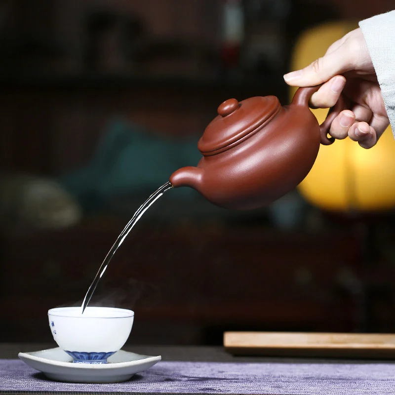 宜兴紫砂壶纯手工小茶壶单人家用茶具泡茶壶原矿底槽清仿古壶单壶 - 5