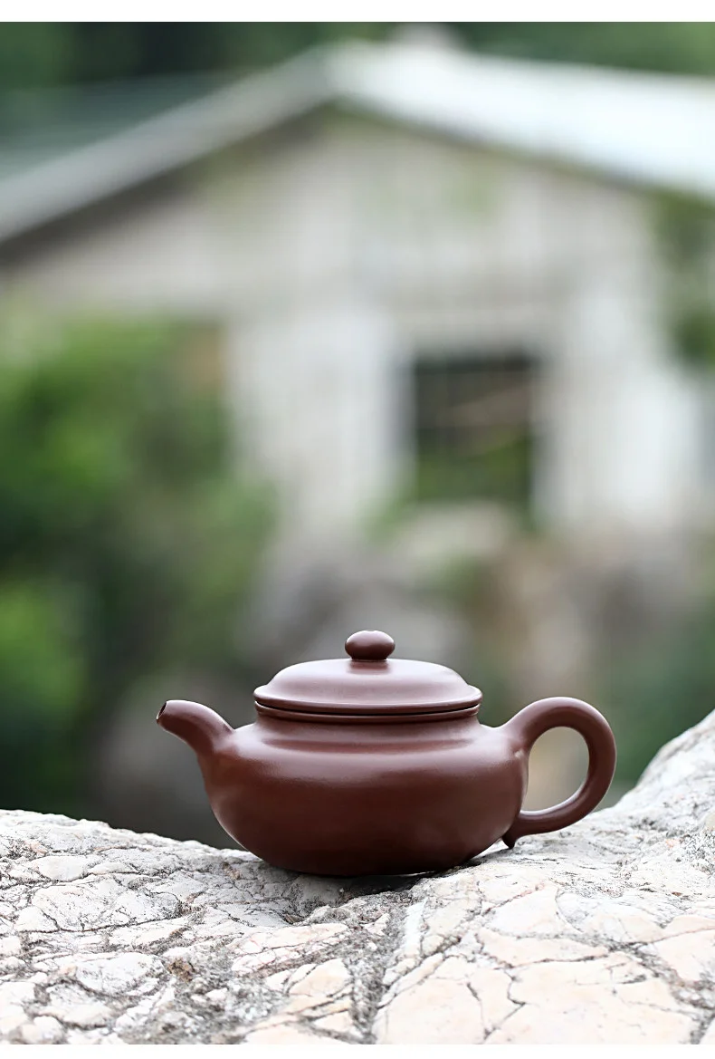 藏壶天下宜兴紫砂壶纯手工功夫茶具原矿紫泥家用泡茶壶全手工仿古 详情图 3