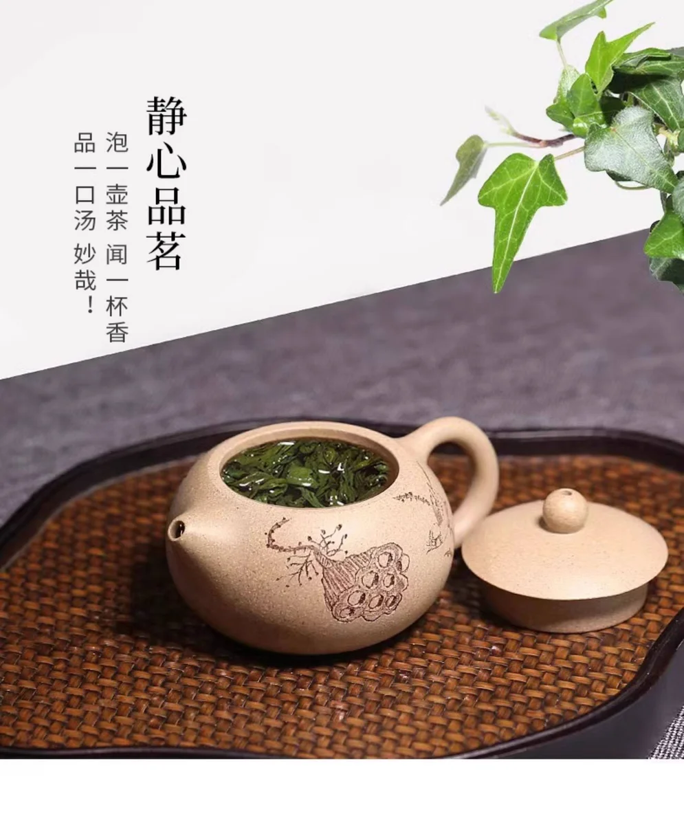 宜兴紫砂壶纯手工功夫茶具办公家用小茶壶一人用小容量段泥西施壶 详情图 13