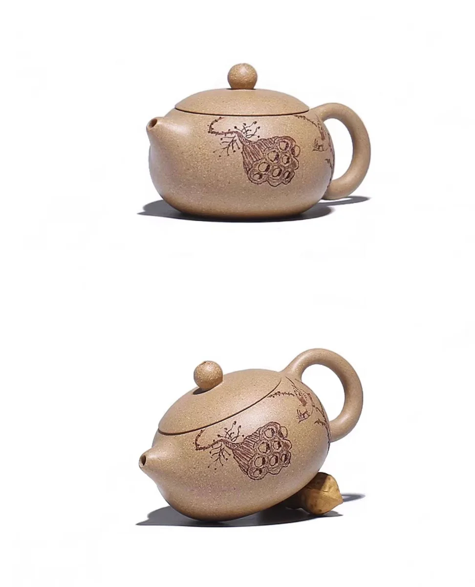 宜兴紫砂壶纯手工功夫茶具办公家用小茶壶一人用小容量段泥西施壶 详情图 17